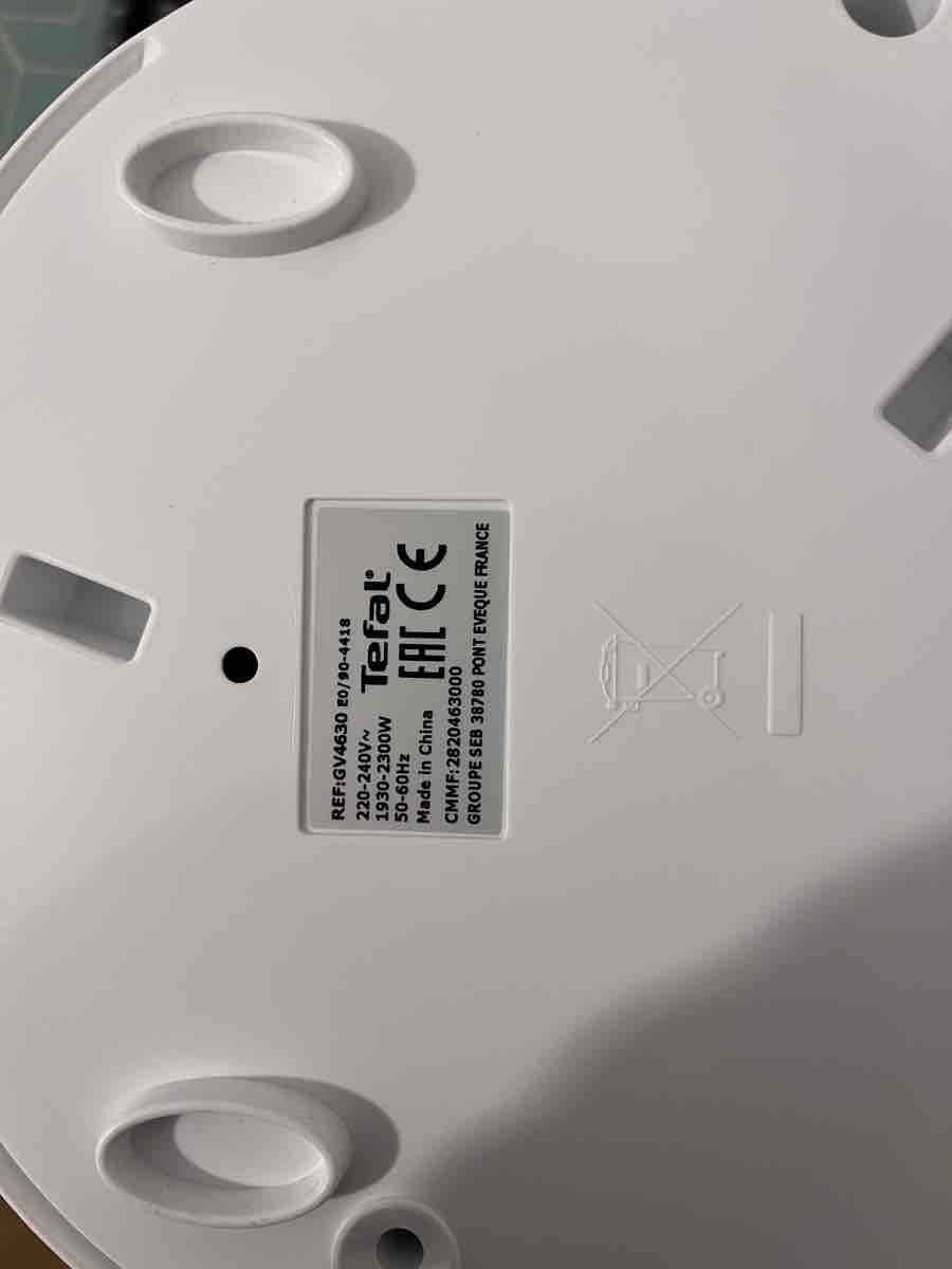 Tefal Ferri da stiro: Tefal Optimo Steam Iron, Model GV4630 – Usato da Wettingen venduto da RoMaCio 1
