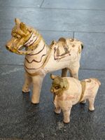 Keramik Pferd & Stier/ Torito Pucara, Peru, Handarbeit