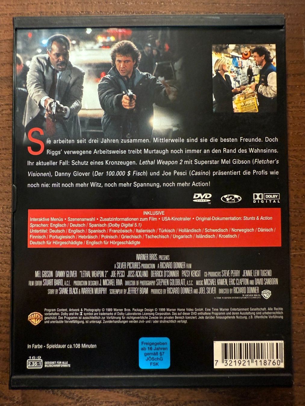 Tous les DVDs: Lethal Weapon 2 – D'occasion à Zürich par FilmFreunde 1