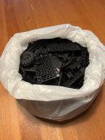 Schwarze LEGO-Steine, 1 kg