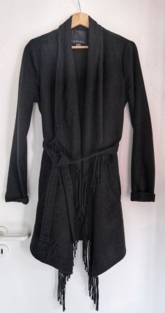 Jacke / Mantel mit Fransen Gr. S