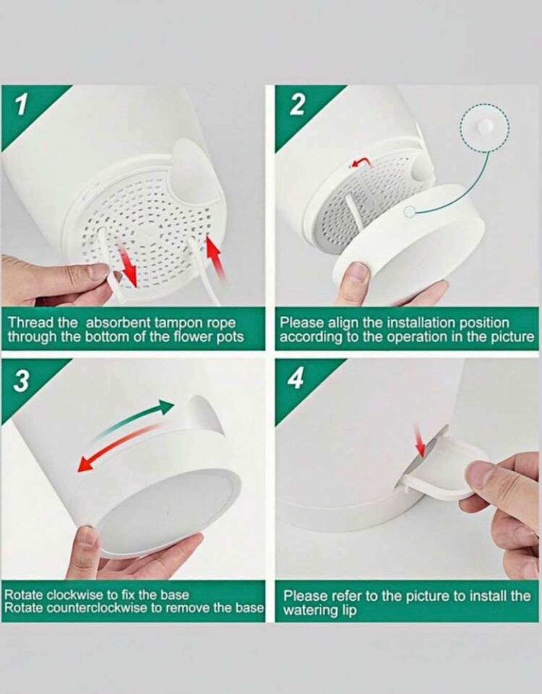 Blumentöpfe: Topf Set, 5-teilig, selbstbewässernt neu! – Neu und originalverpackt aus Emmenbrücke von engueteDeal 3