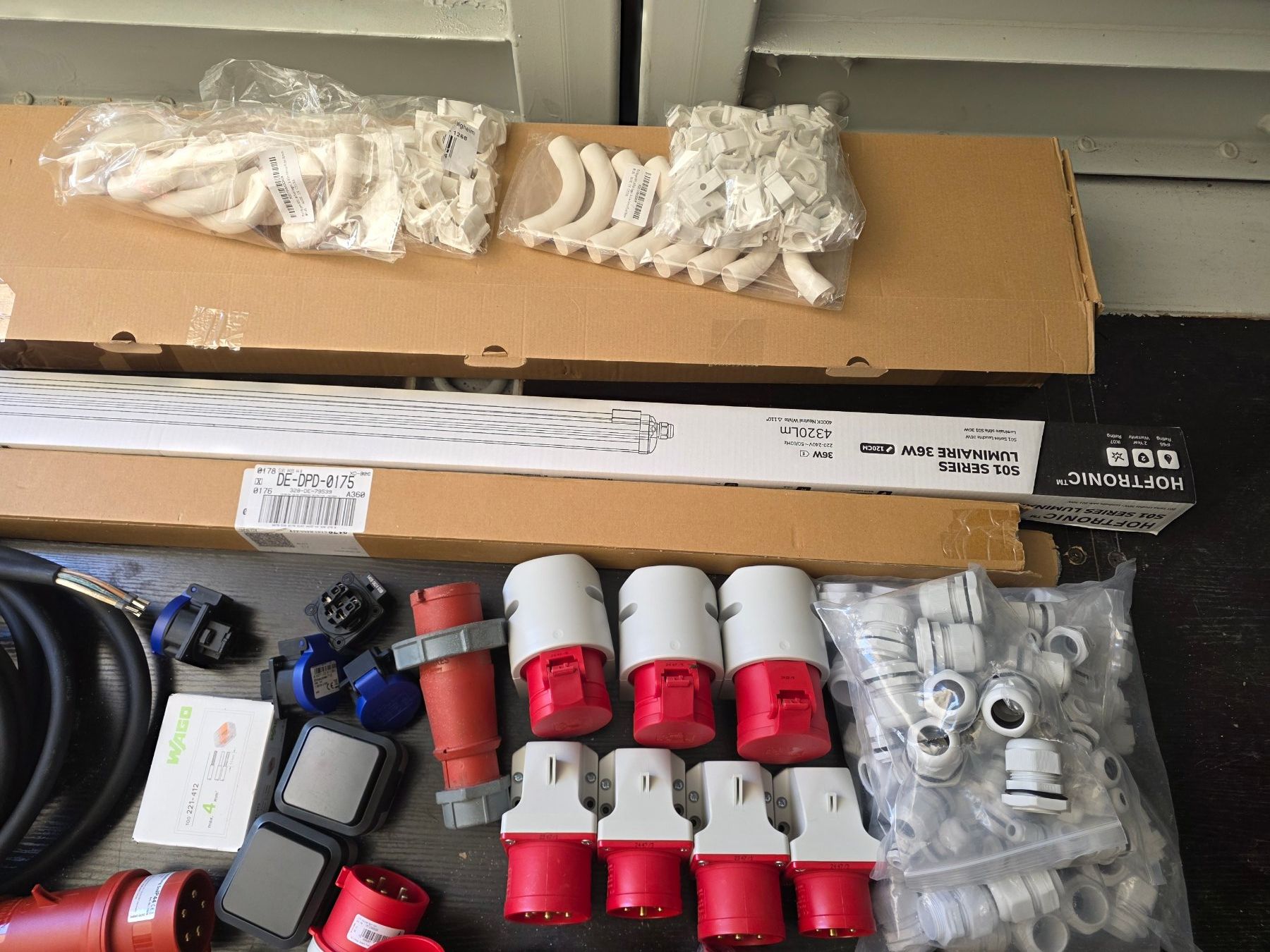 Stecker: LAGERRÄUMUNG Div. Elektromaterial, Kabel, Stecker Restposten – Gebraucht aus Zofingen von CLICKENHAUS 5