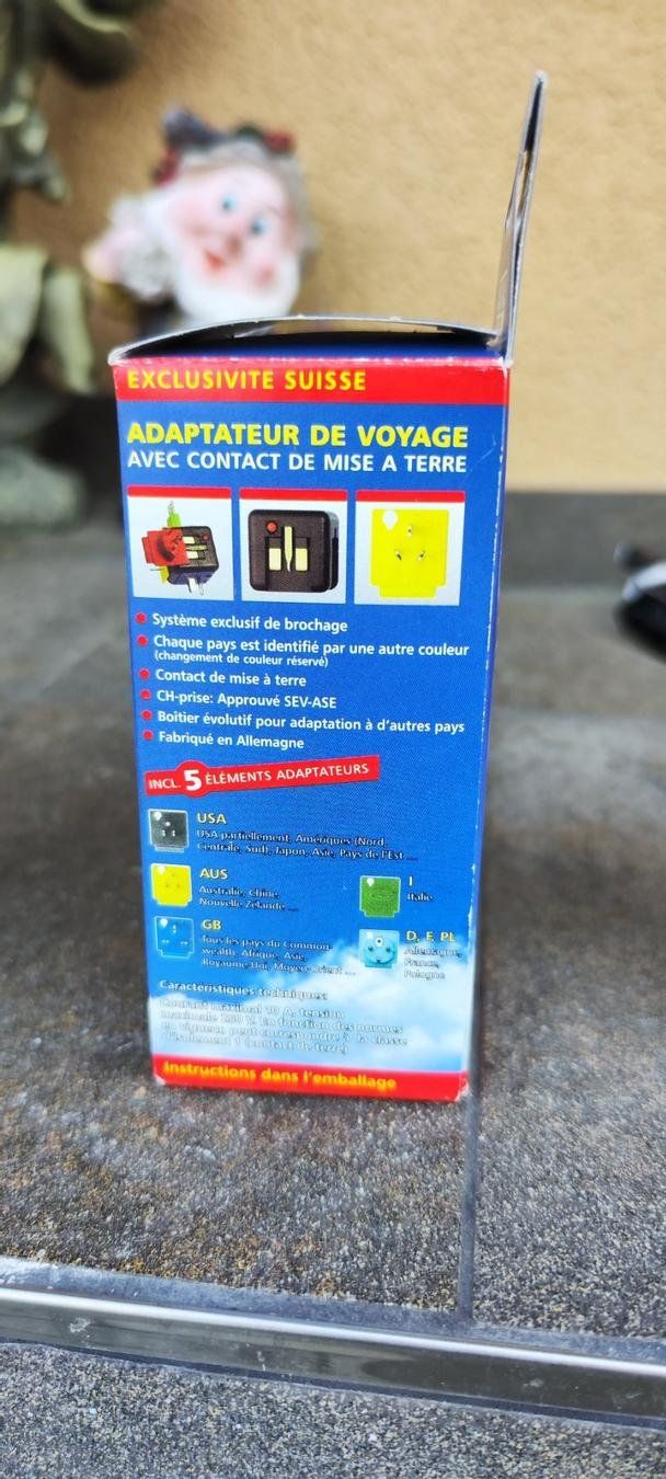 Unità & Adattatore: Reiseadapter – Nuovo e nell'imballaggio originale da Rubigen venduto da HEIDA_82 2