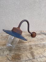 KE1467 Emaille Hoflampe Stalllampe Aussenbeleuchtung Garage