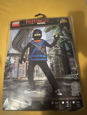 LEGO Ninjago Movie Kostüm blauer Ninja Gr. SP