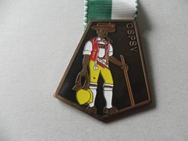 Medaille Senn Tracht Trachtenfest Fest Appenzell Jahr 1980