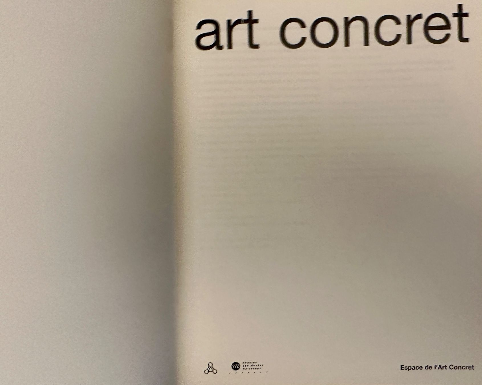 Libri: Serge Lemoine: Art Concret. – Usato da Zürich venduto da allp 1