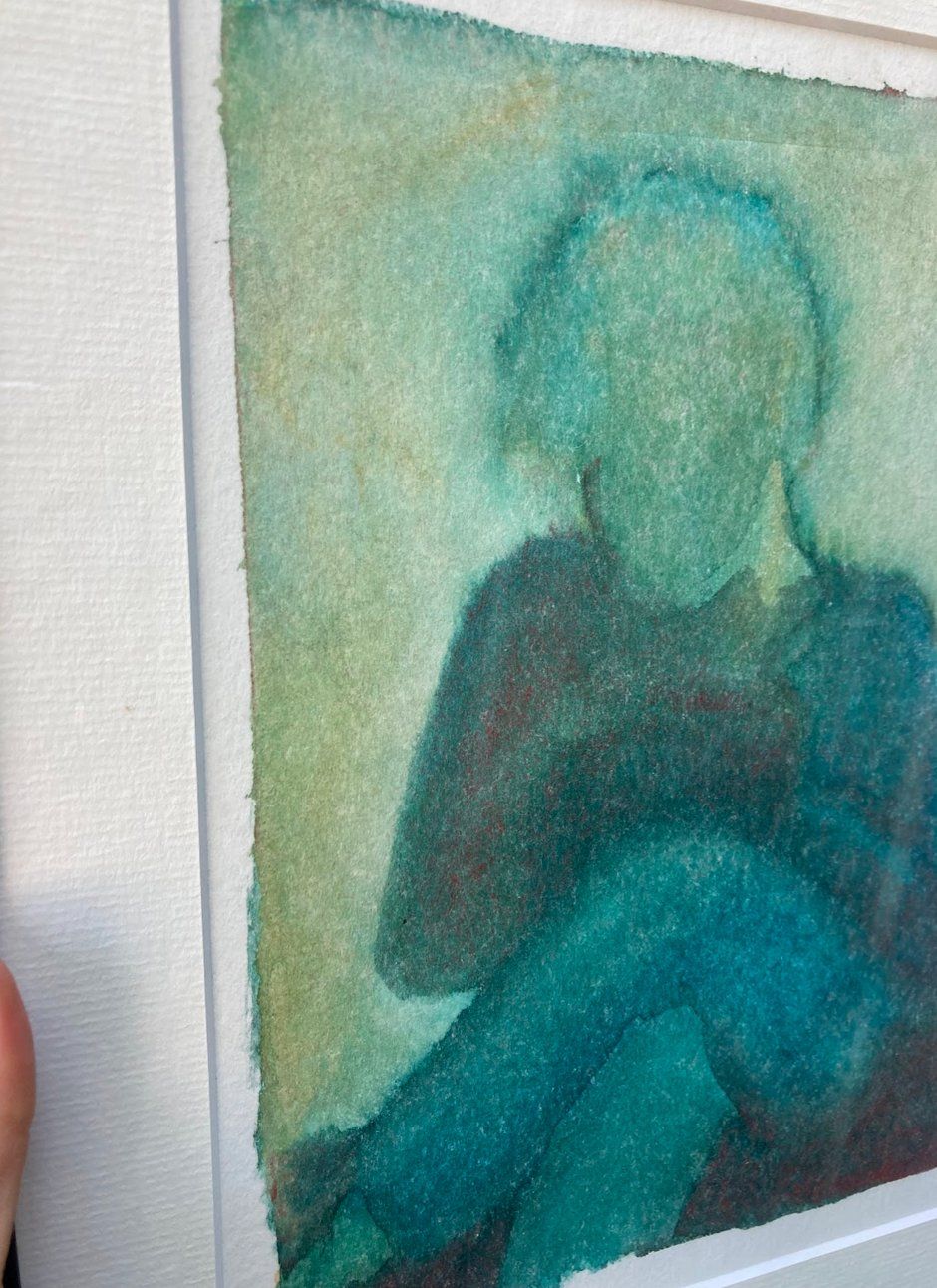 Dipinti: Aquarelle Anex signé "en train" 2003 ? – Usato da St-Cierges venduto da LeRegain 1