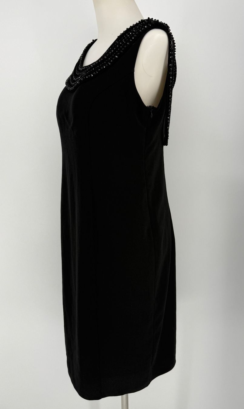 Vestiti: Elegantes, schwarzes Kleid Gr. 44 mit Perlen von Didi – Usato da Auenstein venduto da moin. 1