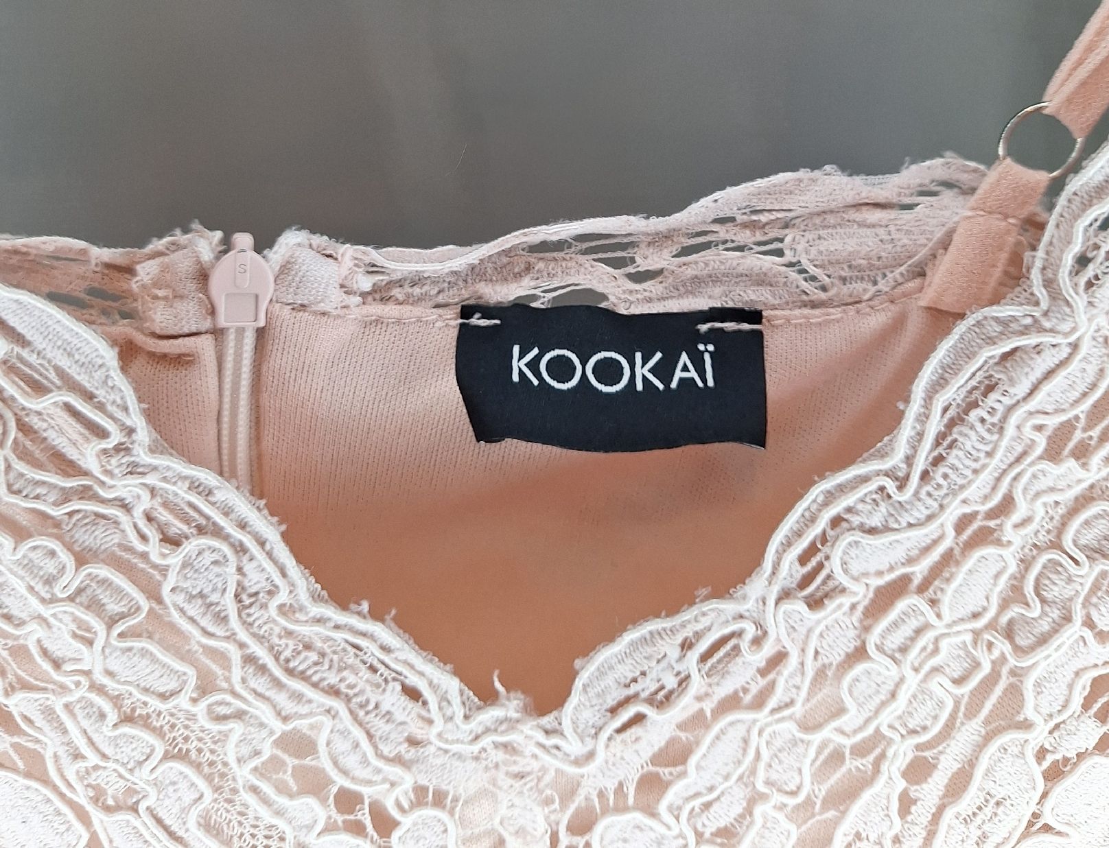 Kookai Vestiti: Kookai Spitzenkleid, blush-rosa – Usato da Zürich venduto da Milas_closet 2
