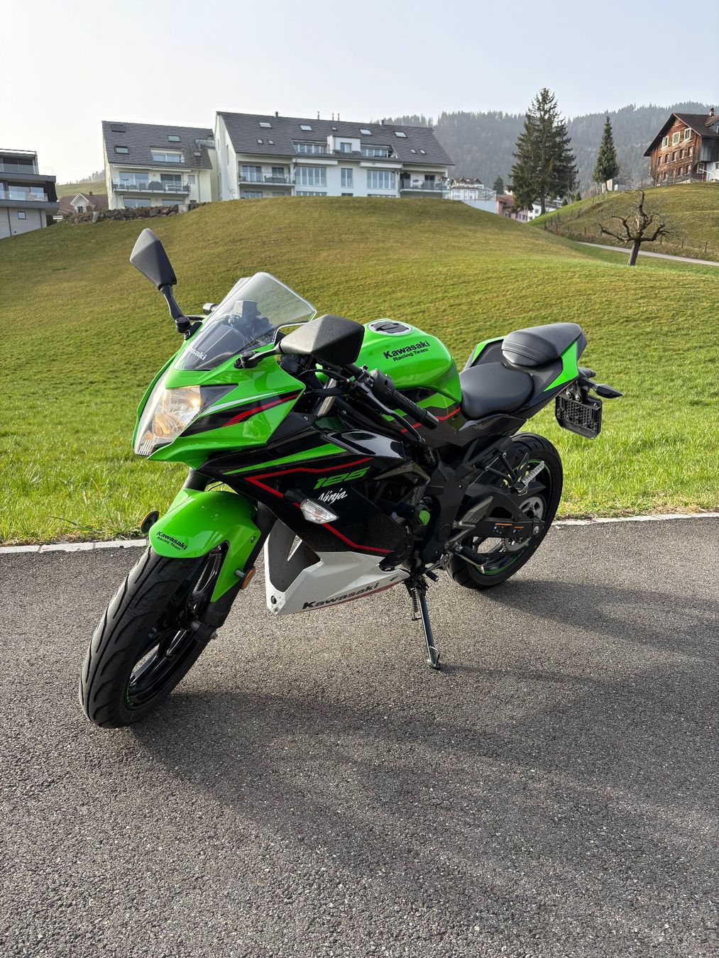 Kawasaki Strada: Kawasaki Ninja 125 – Usato da Schindellegi venduto da cocooning1 2