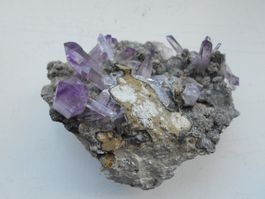 Amethyst Stufe, Vera Cruz Mexico Sammlerstück