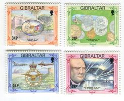 Briefmarken "Winston Churchill" Gibraltar