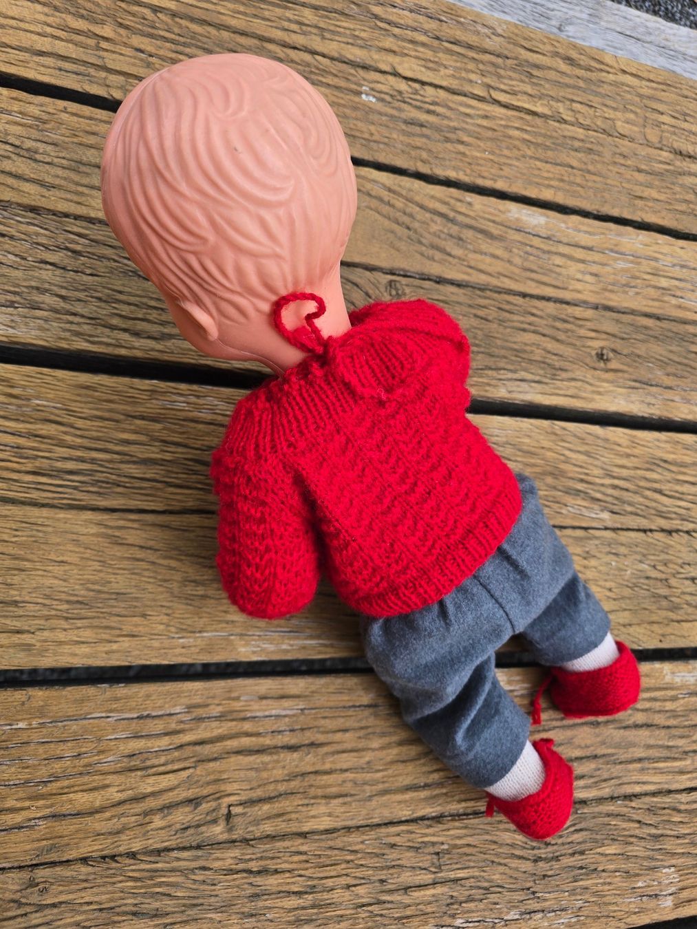 Bambole: vintage Puppe mit Kleidung – Usato da Romanshorn venduto da Rachacha 7