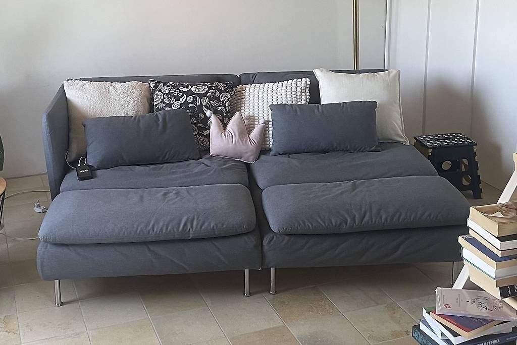 Sofas: IKEA Sofa SÖDERHAMN grau - ab 19.6.26 – Gebraucht aus Langwiesen von dakaes