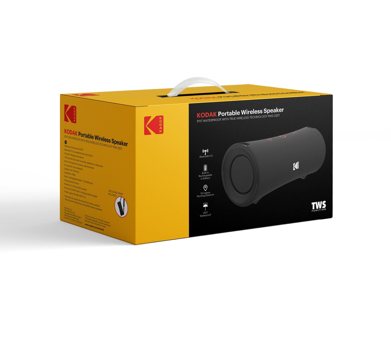 Lautsprecher: PWS-2257 Stereo Bluetooth Lautsprecher 40 Watt – Neu und originalverpackt aus Dietlikon von Salesmax 2