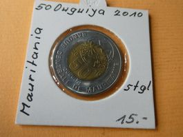 Mauritania 2010, 50 Ouguiyas   stgl.