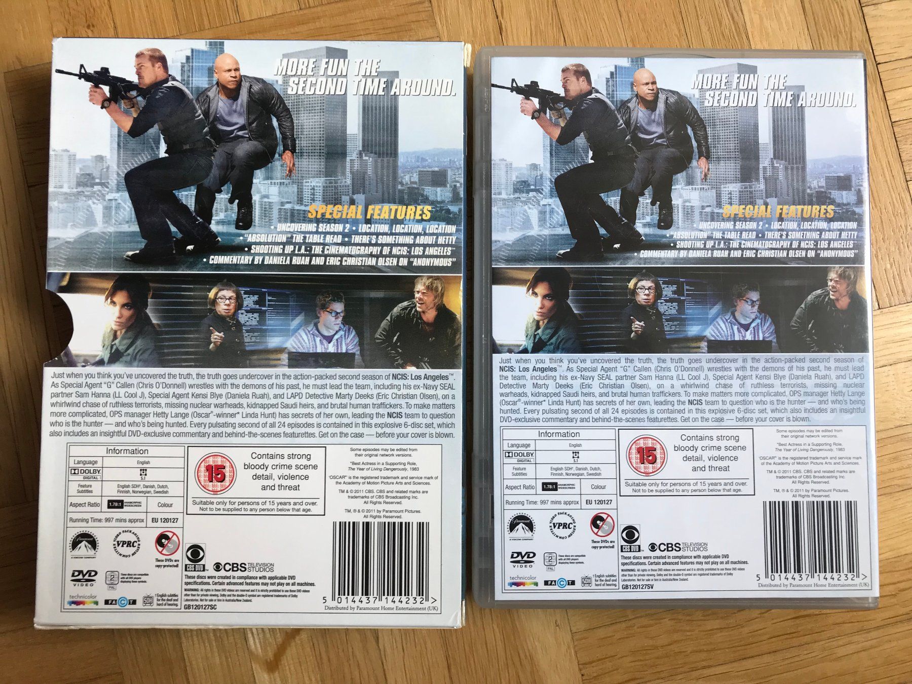 Tutti i DVDs: NCIS: Los Angeles - The Second Season - DVD – Usato da Zürich venduto da Malcom 4