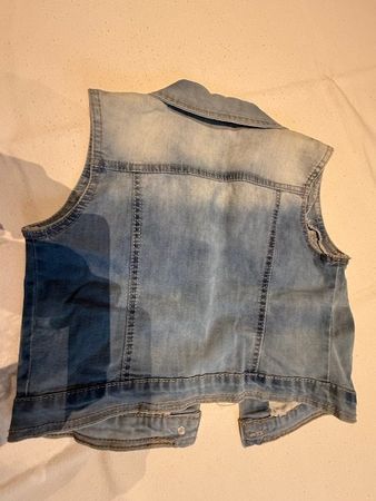 Jeansgilet Gr. 140
