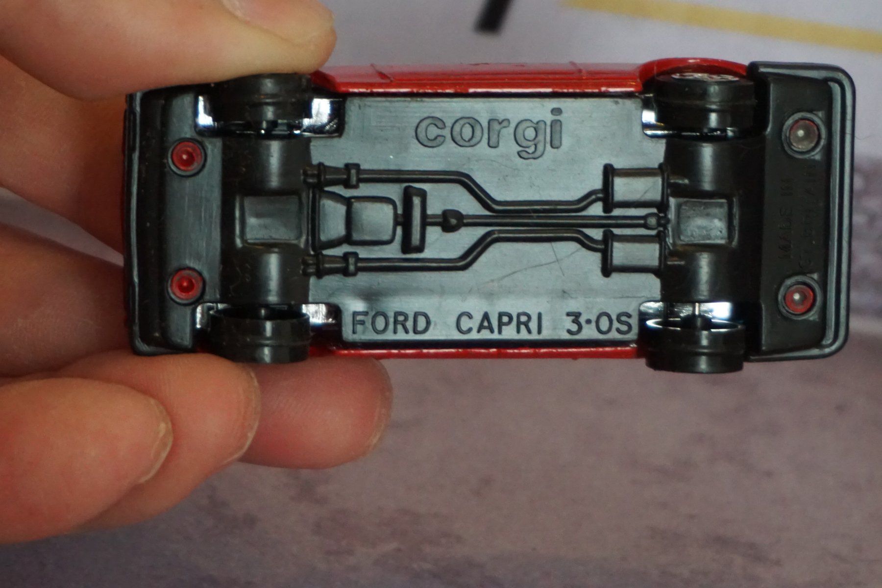 Corgi Toys Modellini d'auto: Corgi Ford Capri 3.0 S ALT TOP !!!!!!!!!!!!!!!!!!!!! – Usato da Reiden venduto da Doppeldecker69 6