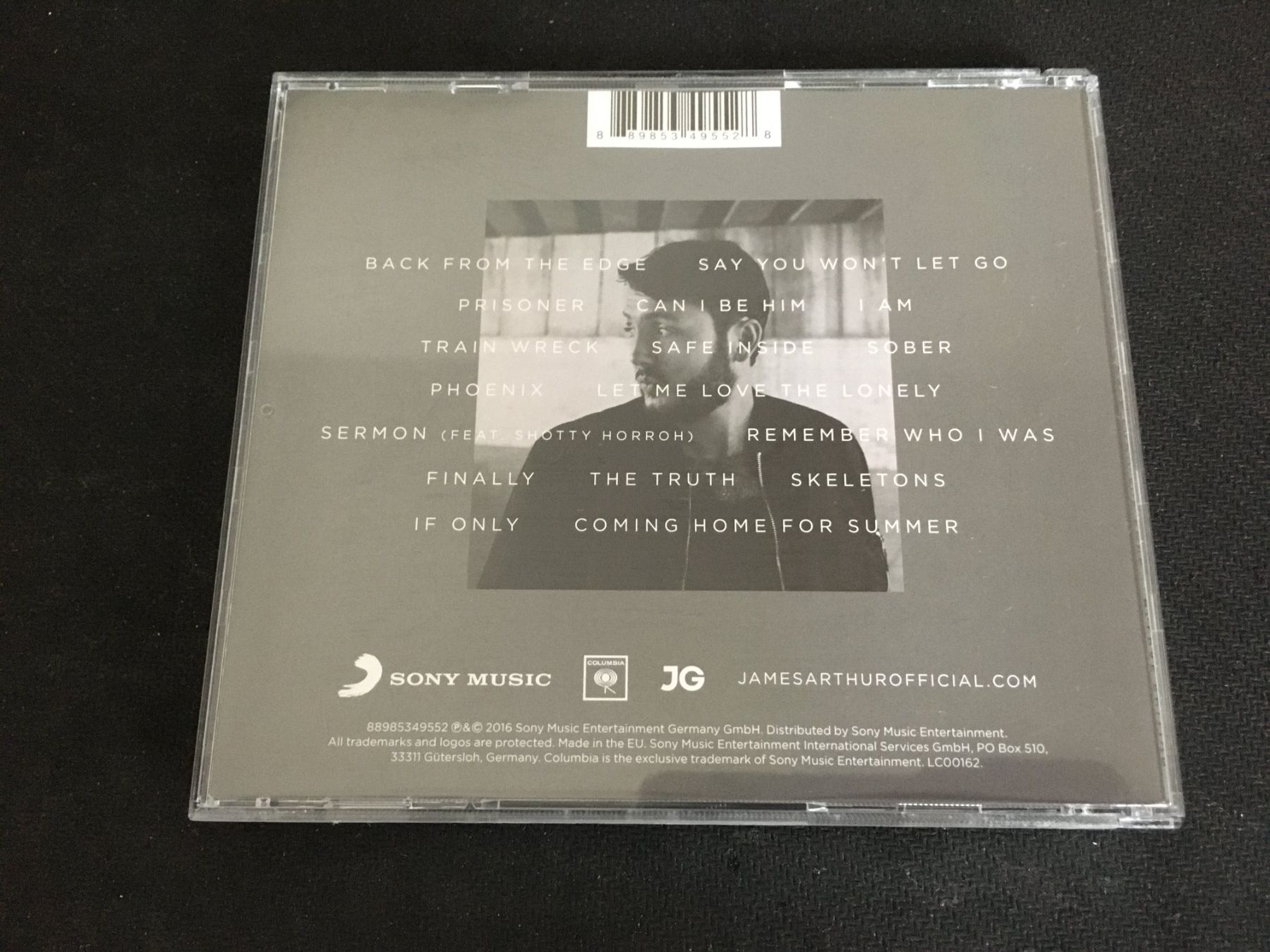 CD: James Arthur - Back from the edge -CD- – Usato da St.Gallen venduto da MedienJoe 2