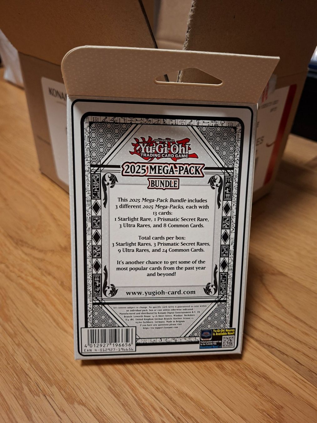 Yugioh Carte collezionabili: Yu-Gi-Oh! 2025 Mega Pack Bundle (Yugi Muto) – Nuovo e nell'imballaggio originale da Baar venduto da RDNA 1