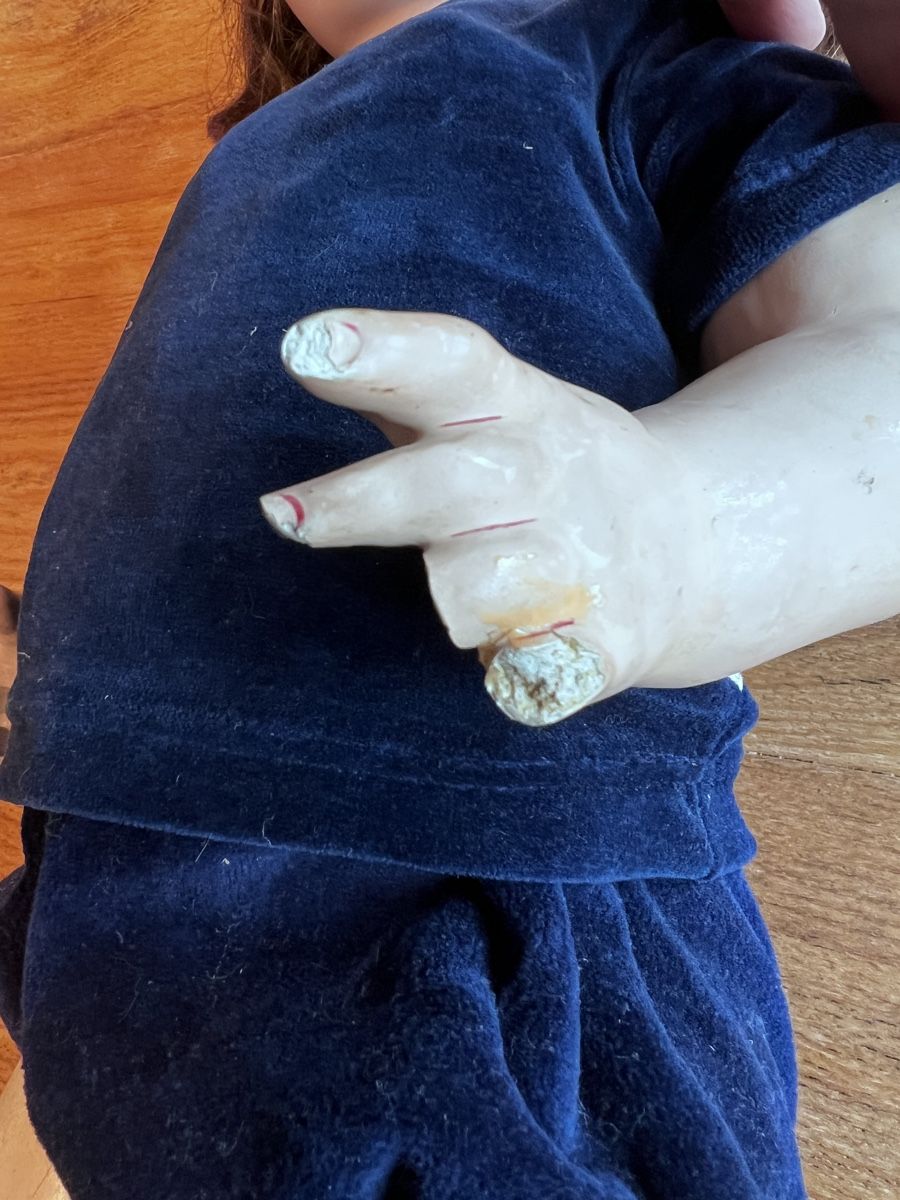 Bambole: Antike Simon Halbig Puppe 616/15 Biscuit – Usato da Bachenbülach venduto da LarissaLaruss 3