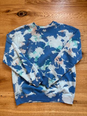 Popplin Project Tie-Dye Sweatshirt – Top Zustand