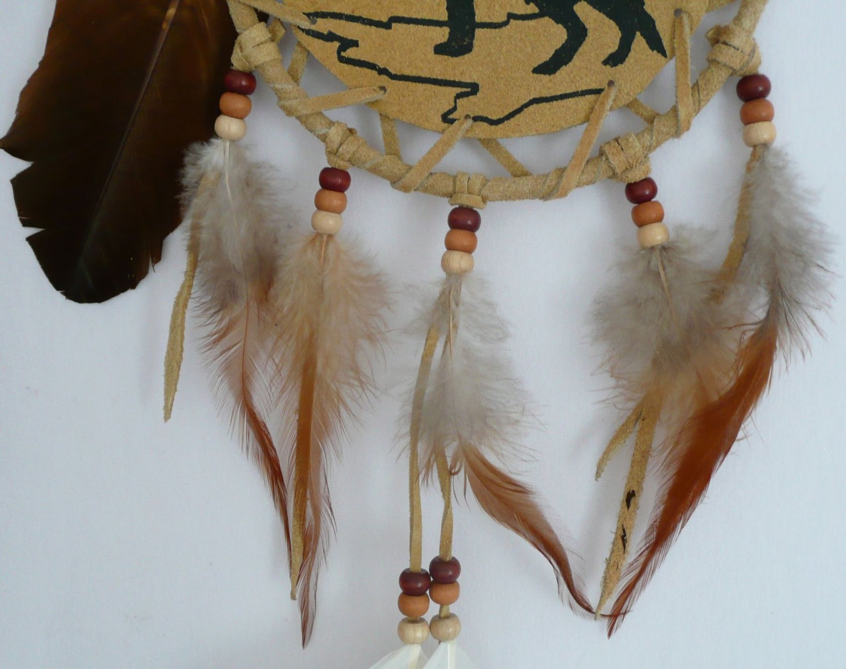 Tutte le decorazioni: Mandala klein - Totem Wolf (Ojibway) – Nuovo e nell'imballaggio originale da Mauren venduto da Yeelen 2