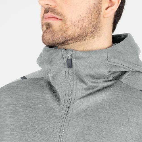 Jako-O Giacche: Jako Freizeitjacke Challenge mit Kapuze - hellgrau melier... – Nuovo e nell'imballaggio originale da St. Gallen venduto da sportglobe 7