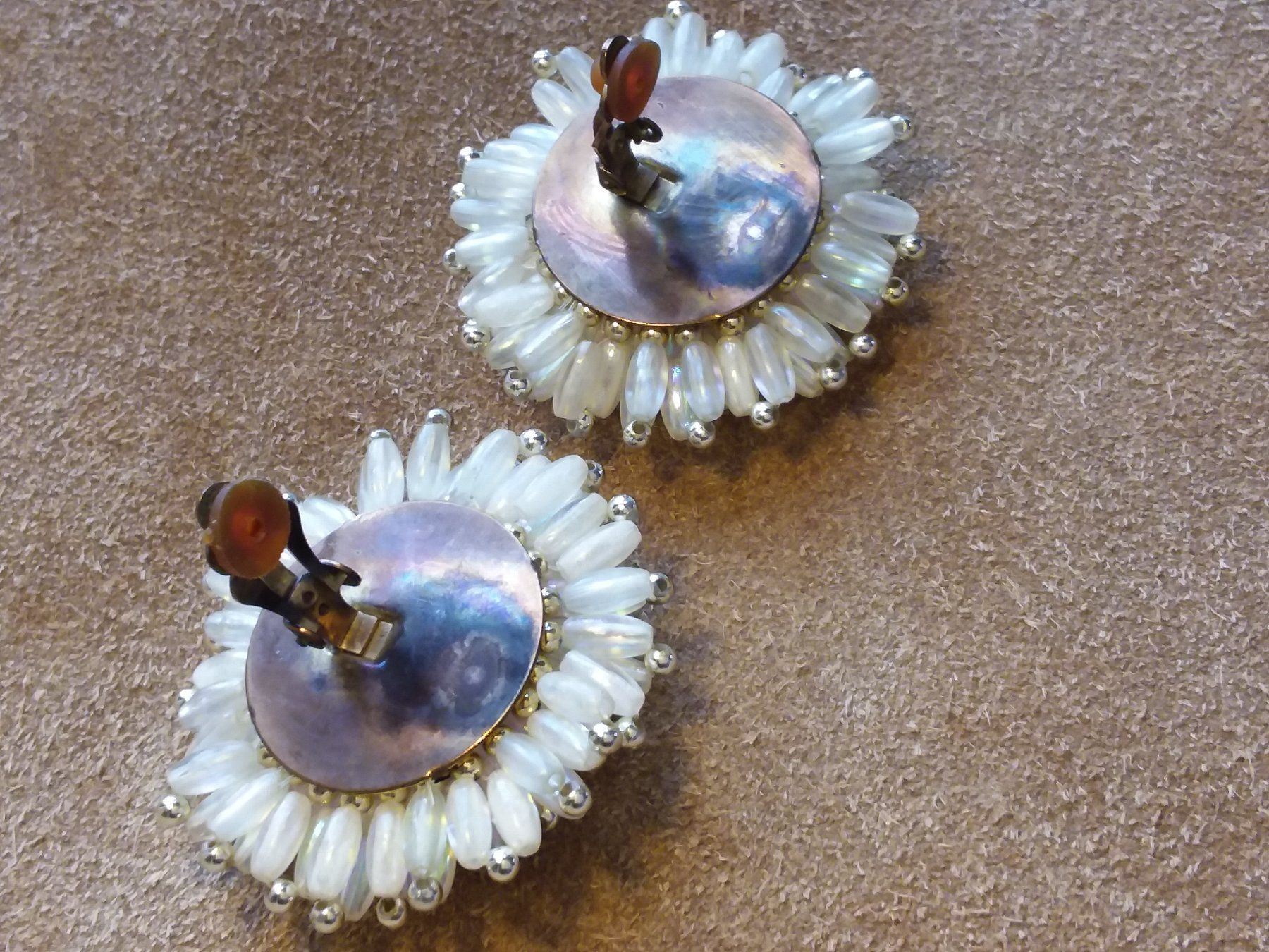 Orecchini pendenti & Orecchini a lobo: Vintage Art Déco Ohrclips ca 1930-40 – Usato da Zürich venduto da helsan 3