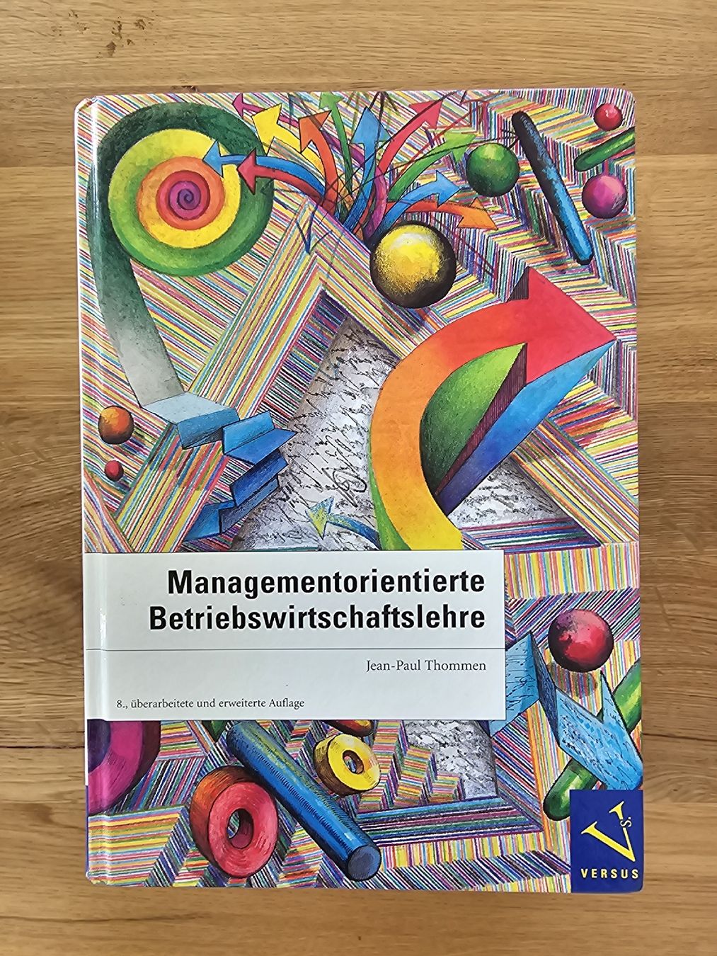 Libri: Managementorientierte BWL, Thommen, 8. Auflage – Usato da Birmensdorf ZH venduto da mku_9qbw
