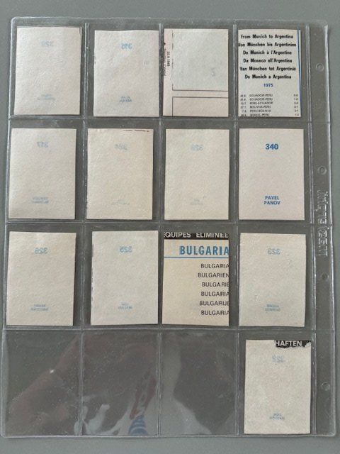 Panini Carte collezionabili: Panini WM 1978 – Usato da Muttenz venduto da Gucci2005 1