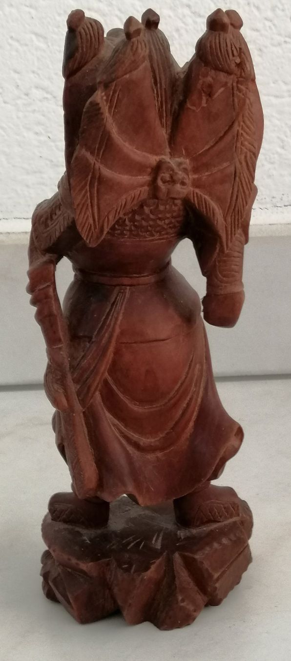 Skulpturen & Statuen: Holzgeschnitzte alte, chinesische Wächterfigur – Gebraucht aus Oberriet SG von Atir47 1
