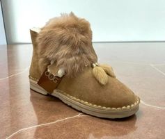 OOG OB5926 Camel Damen Lederstiefel GR.38 / NEU
