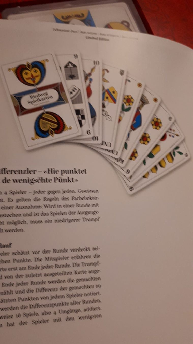 Giochi: Jass Jassen Post Marken Schweiz Geschenk – Nuovo e nell'imballaggio originale da Hedingen venduto da Zwackul 4