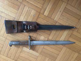 Bajonett Mod. 1918 Elsener Schwyz Klinge 300mm
