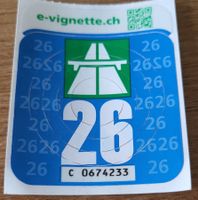 Autobahnvignette 2026 Neu