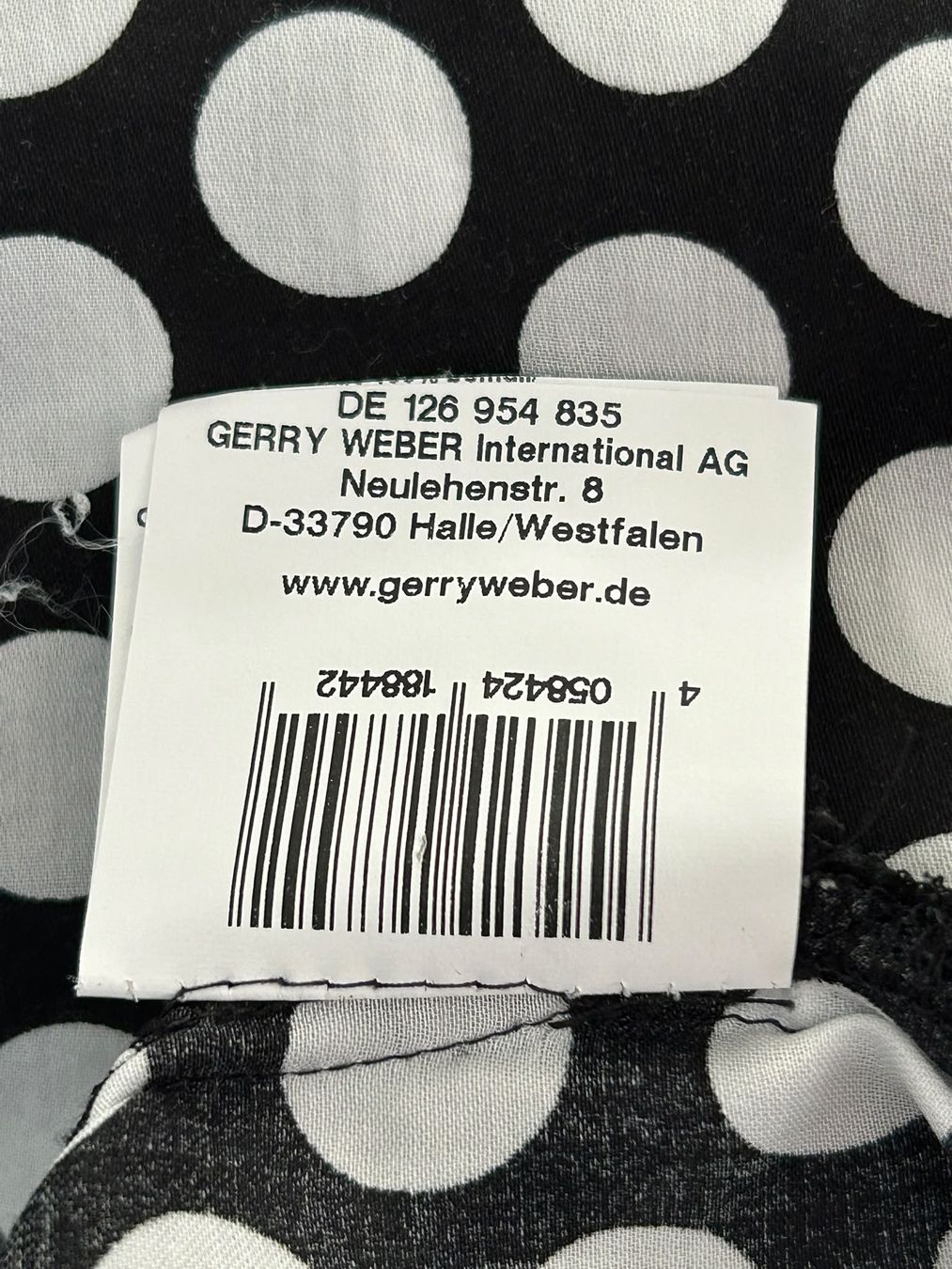 Camicette: Gerry Weber Bluse Punkte Schwarz Weiss, Grösse 38 – Usato da Wädenswil venduto da coconut1289 2