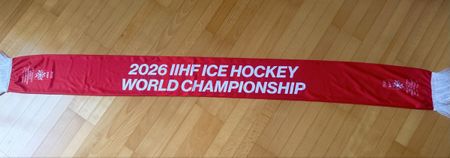 2026 IIHF Eishockey WM Schal Schweiz - Souvenir WM 2026