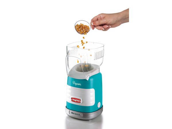 Elettrodomestici da cucina: Popcorn-Maschine - Party Time - Blau – Nuovo (secondo la descrizione) da Regensdorf venduto da DiniChance 1