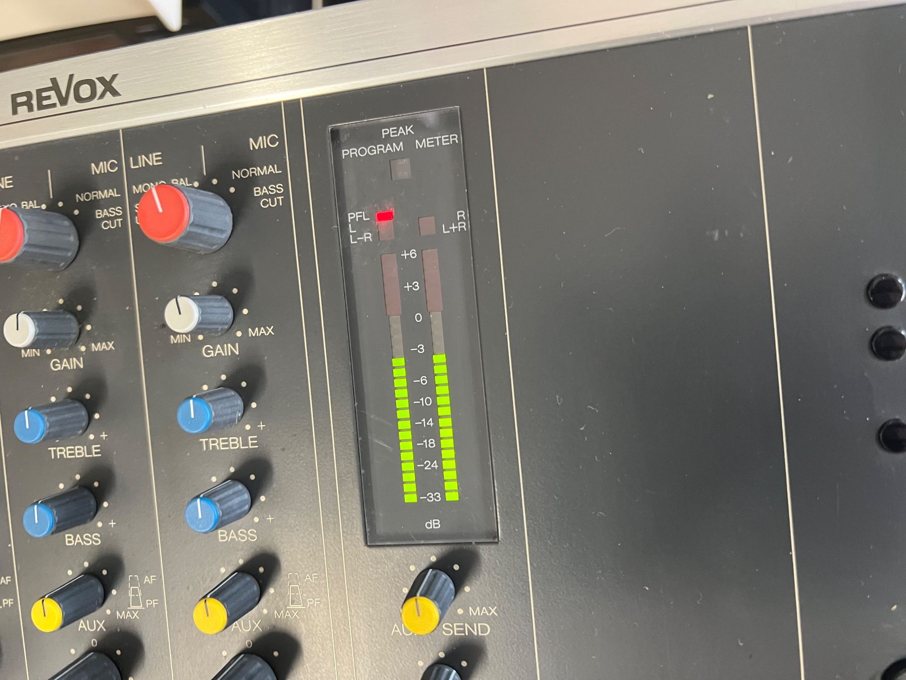 Revox Console di mixaggio: Revox C279 Mischpult/Mixing Console – Usato da Gebenstorf venduto da Secondtronik 1