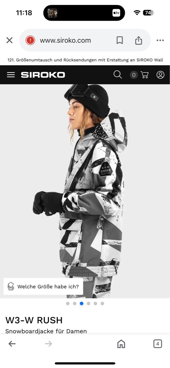 Jacken: Snowboardjacke von siroko  NEU! – Neu und originalverpackt aus Chur von Paemel 3