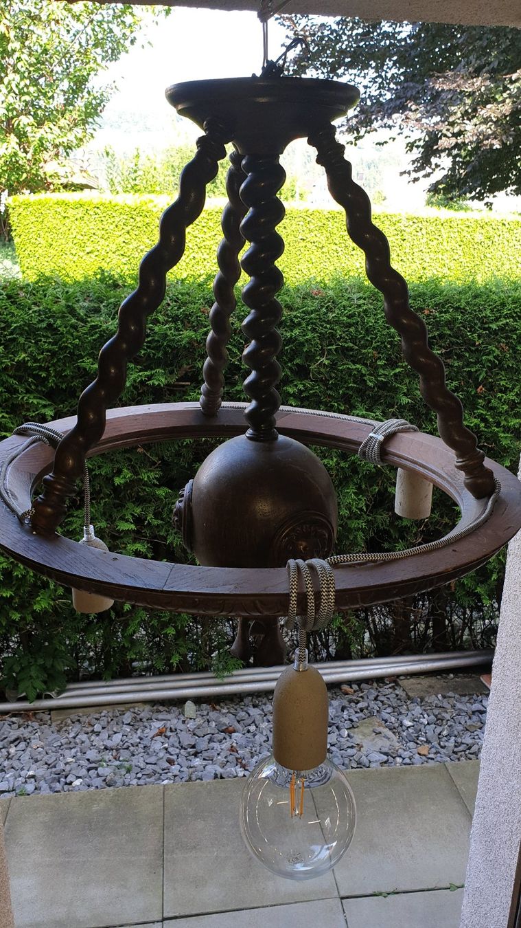 Lampadari & plafoniere: Antike/ Moderne Hängeleuchte/Kronleuchte – Usato da Bütschwil venduto da ed_9606 1
