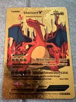 Pokémon Charizard V Sammelkarte Gold Edition