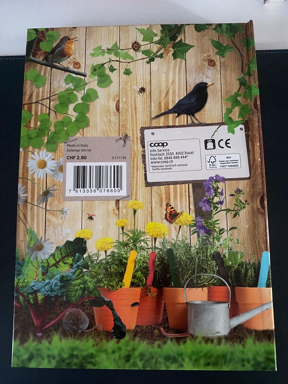 Coop Album: Buch Abenteuer Garten Coop – Usato da Glattbrugg venduto da riseca 1