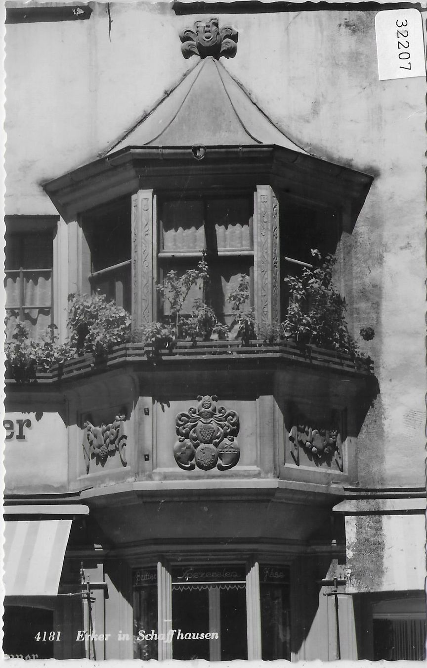 Cartoline postali: Erker in Schaffhausen – Usato da Ettingen venduto da Kartenplanet