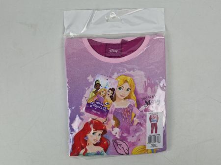 DISNEY PRINCESS Mädchen Pyjama pink, 4 J.