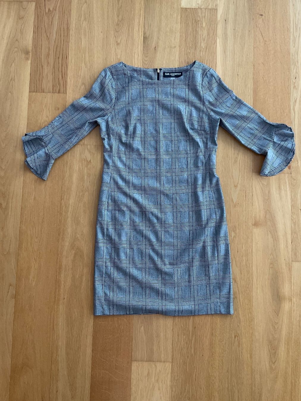 Karl Lagerfeld Vestiti: Karl Lagerfeld Kleid, Karomuster, Gr. 38/40 – Usato da Zufikon venduto da AGLAOPHOTIS